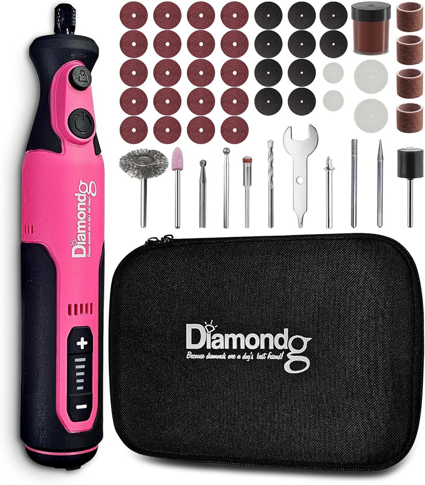 CR400 Variable Speed Rotary Tool Kit with Accessories, Cordless Precision Grinde