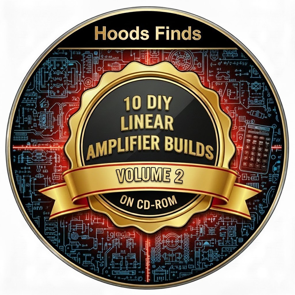 10 DIY Linear Amplifier Builds | Vol 2 | on CD-ROM - Check Video