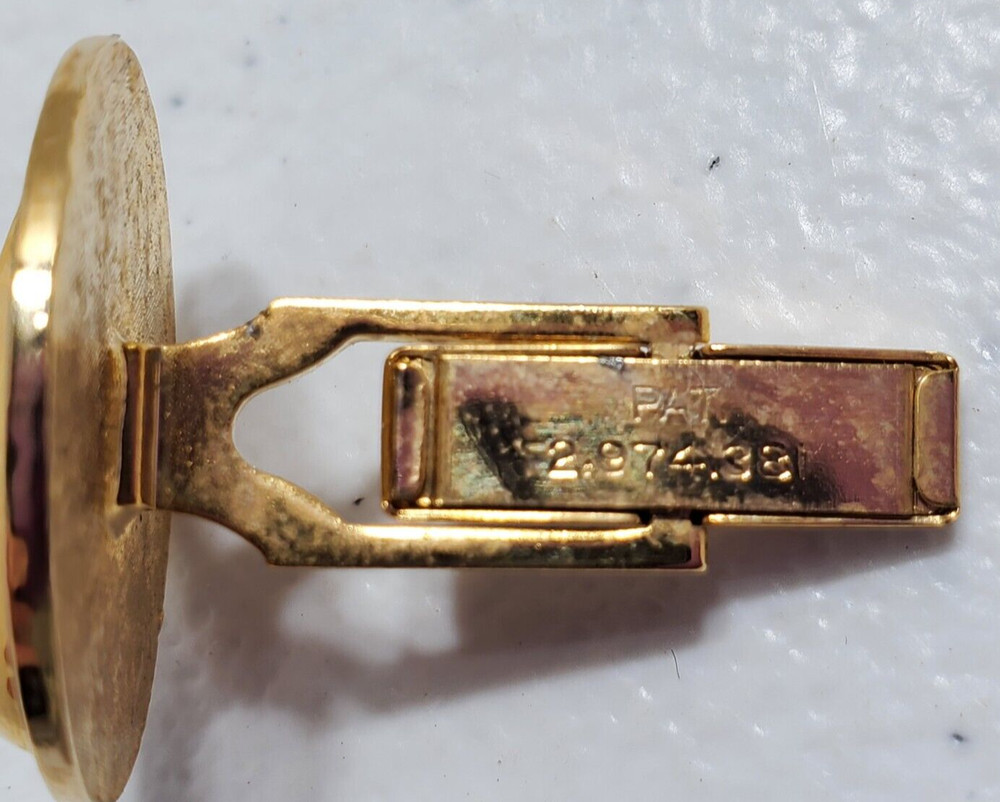 Vintage Round Cufflink