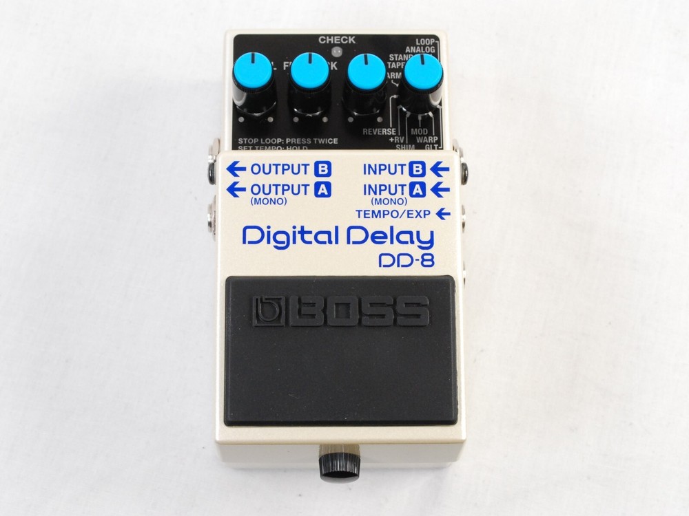 Used Boss DD-8 Digital Delay Guitar Effects Pedal