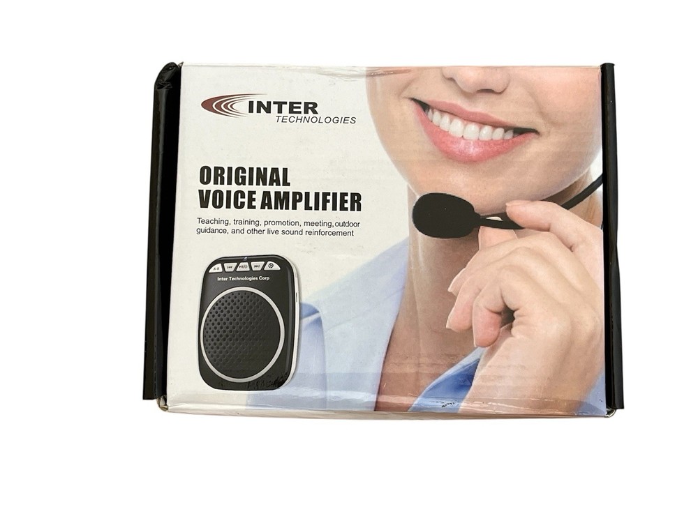 Inter Technologies Original Voice Amplifier New In Open Box