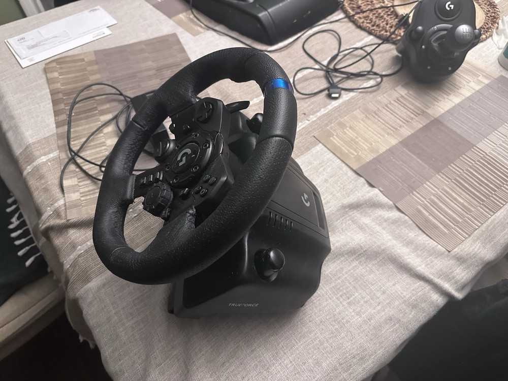Logitech Racing Wheel, Pedals, Shifter Wired USB Bundle