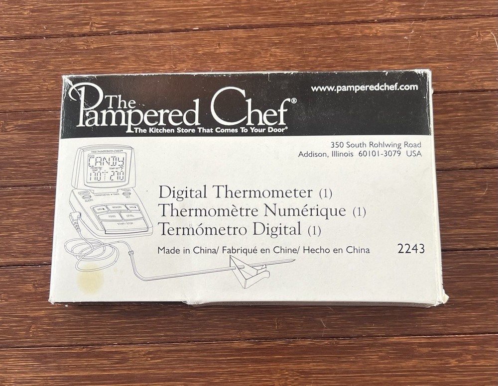 Pampered Chef Digital Thermometer 2243