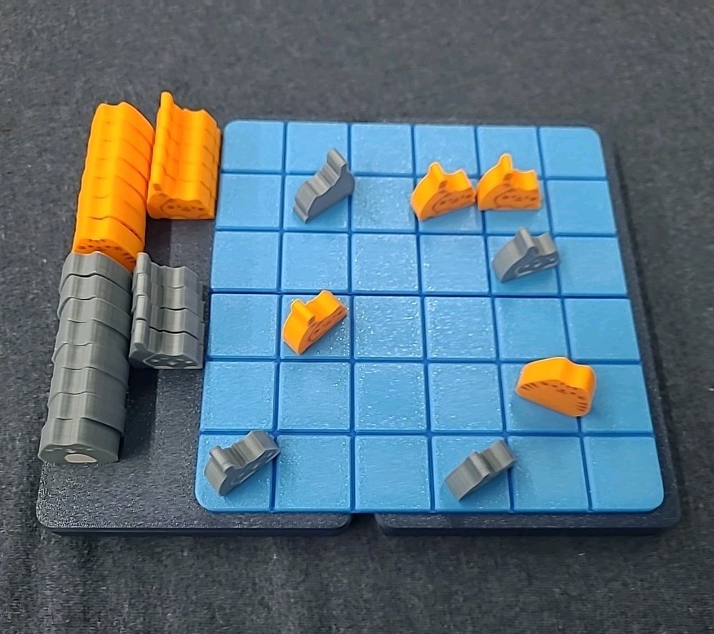 boop. TRAVEL Board Game - 3d Printed - Custom Design