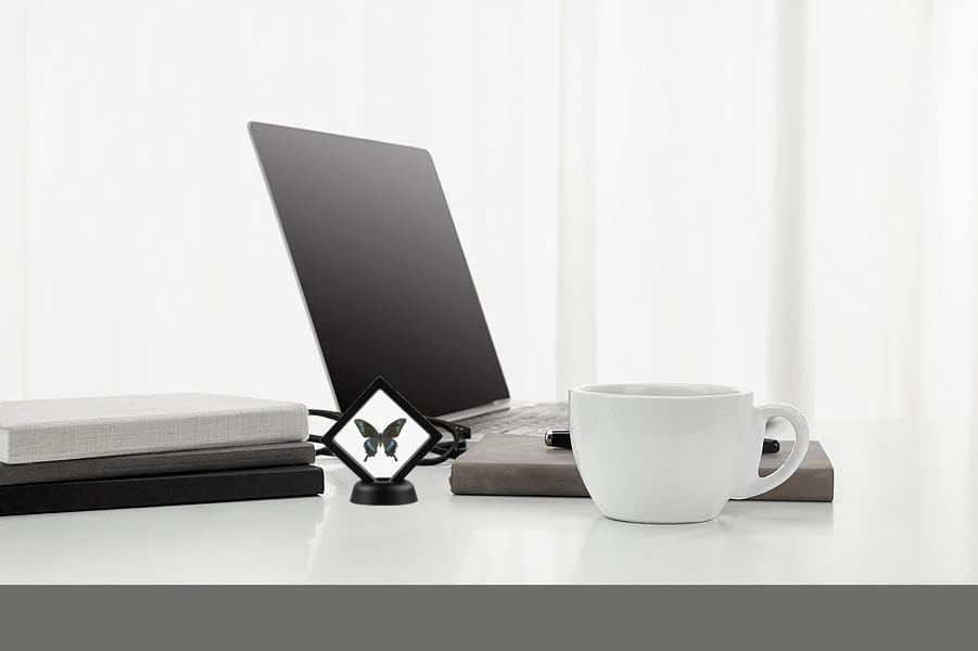 4 Pcs 3D Floating Display Case Challenge Coin Display Frame Stand Holder