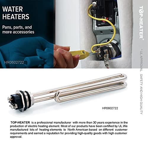 02722/02723 Water Heater Element 4500W 240V, Screw-in Foldback 4500W 2Pack