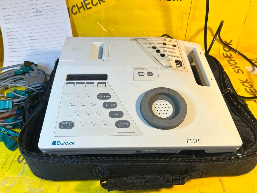 Burdick Elite Interpretive Electrocardiograph EKG Machine