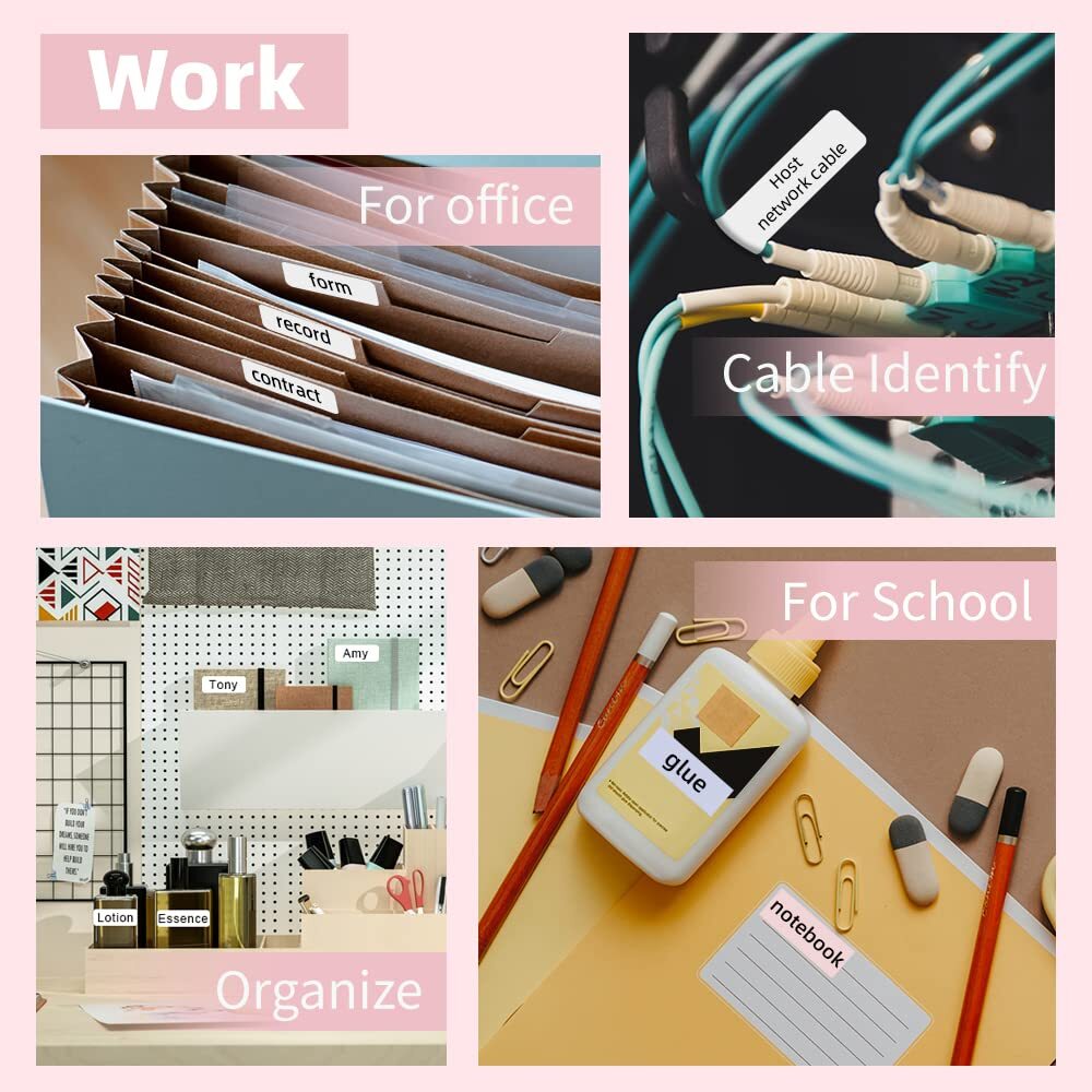 Label Maker Machine D30 Portable Handheld Bluetooth mini Label maker Printer ...