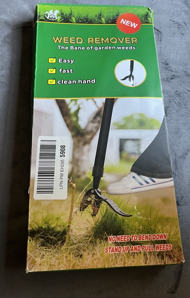 Outdoor Weeder Stand Up Weed Puller Tool Claw Garden Root Remover