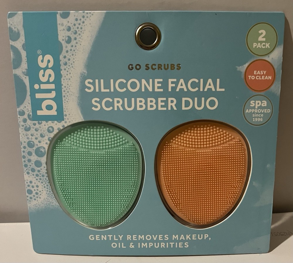 Silicone Facial Scrubber Duo