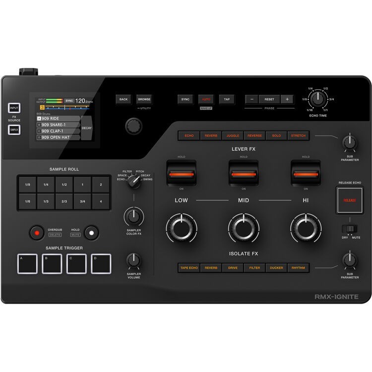 AlphaTheta RMX-IGNITE Effector High-Performance DJ FX Processor
