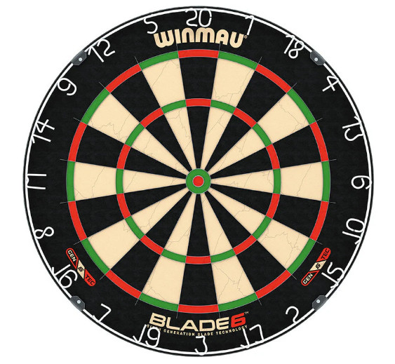 Winmau Blade 6 Single Core Dartboard – 6th Generation Technology