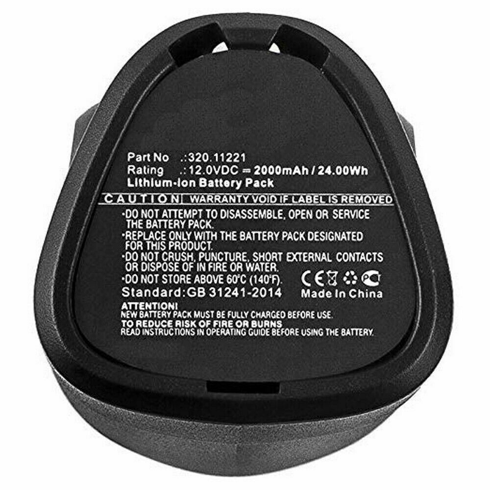 2000mAh 12V 320.11221 12211 Battery Replacement Craftsman NEXTEC Power Tools