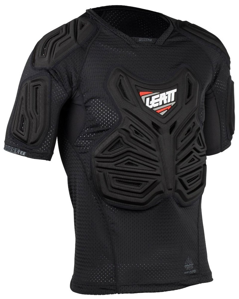 Leatt Roost Tee Mens Base Layer Protective Shirt Black