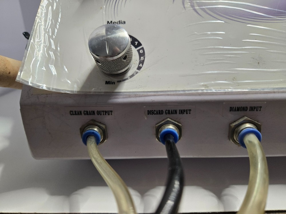 Satin Smooth Derma Radiance Microdermabrasion Machine Powers On