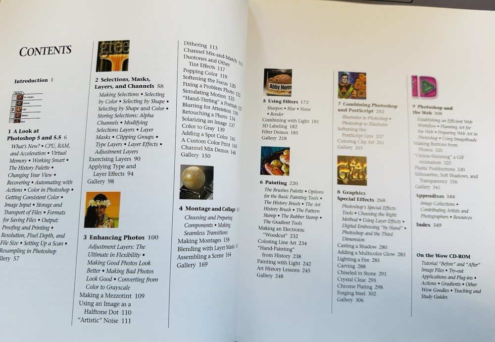 PHOTOSHOP 5/5.5 Wow! Book INCLUDES CD (5th edition) ImageReady WOW Windows Mac