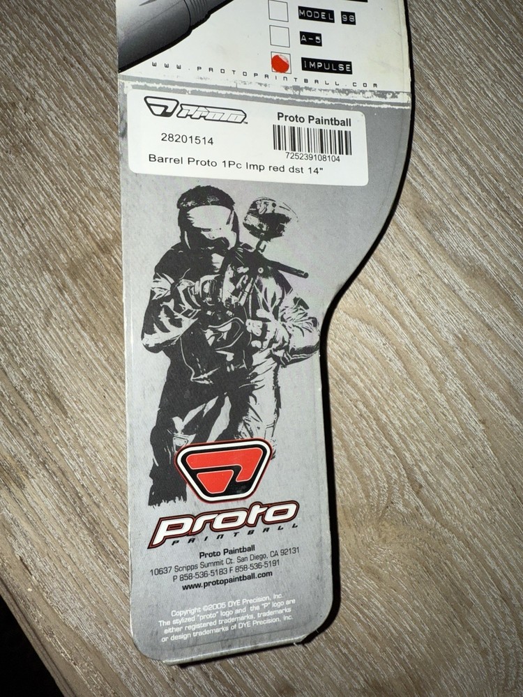 Proto 14 inch Barrel Impulse Thread 28201514