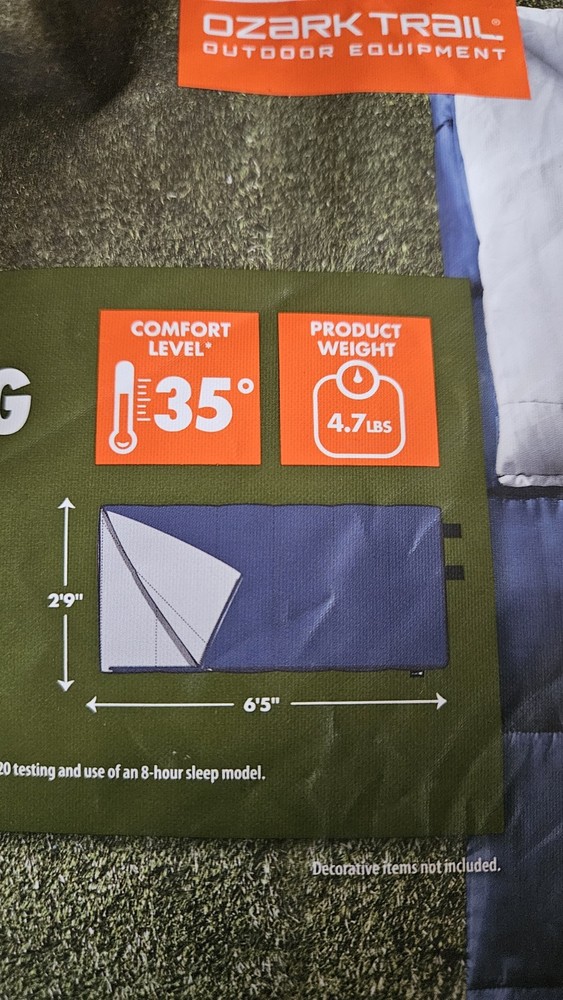Ozark Trail 35⁰, 4.7 Lbs. Sleeping Bag