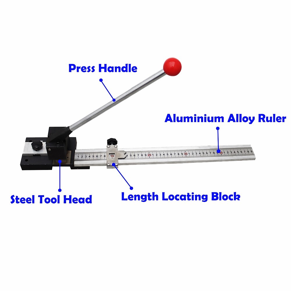 PVC Manual Creasing Matrix Cutting Machine Die Cutting Tool Small Size Sharp