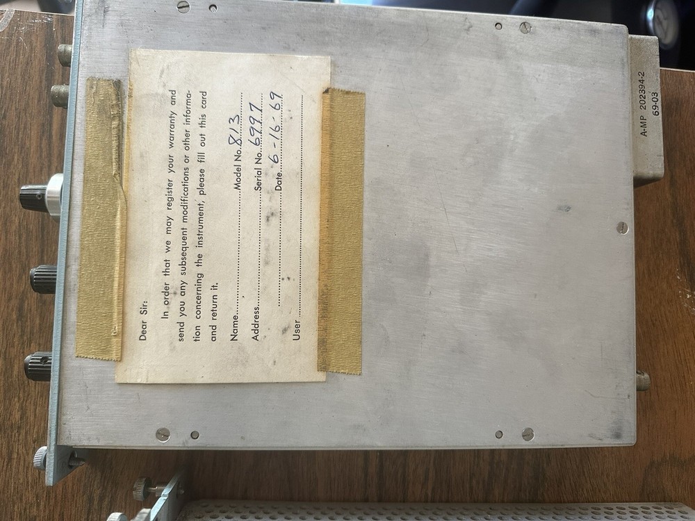 CANBERRA Model 813 - Read Description- Untested - Rare Find!