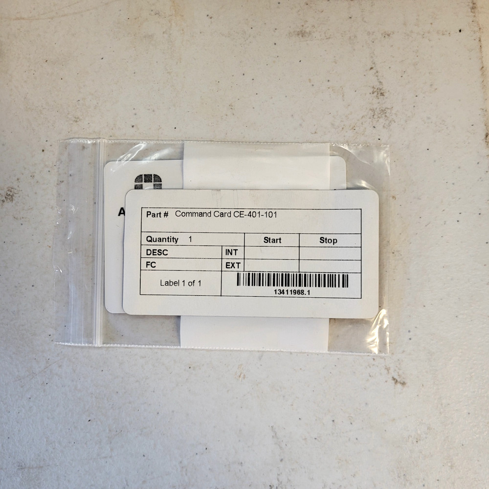 Schlage Programming Card CE-401-101: Disable all prox card technologies