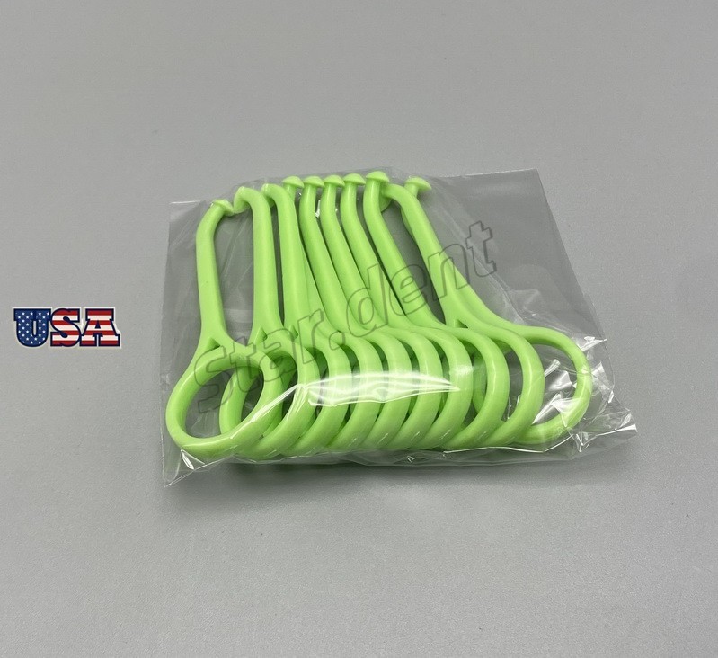 100Pcs Orthodontic Aligner Removal Tool Braces Extractor Nice Invisible Colors