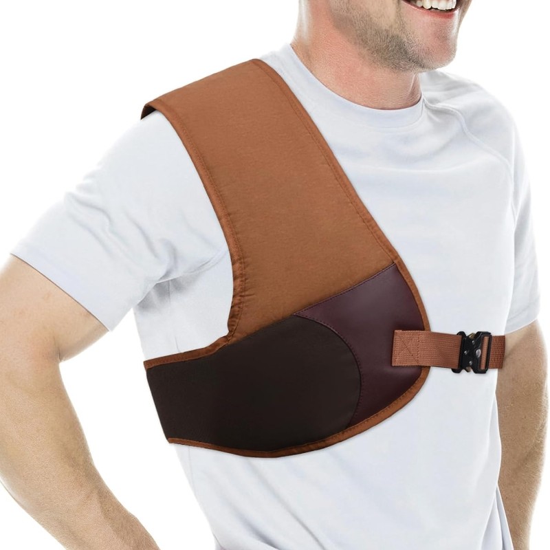 Adjustable Durable Construction Shoulder Pad for Shooting Recoil Field Shields