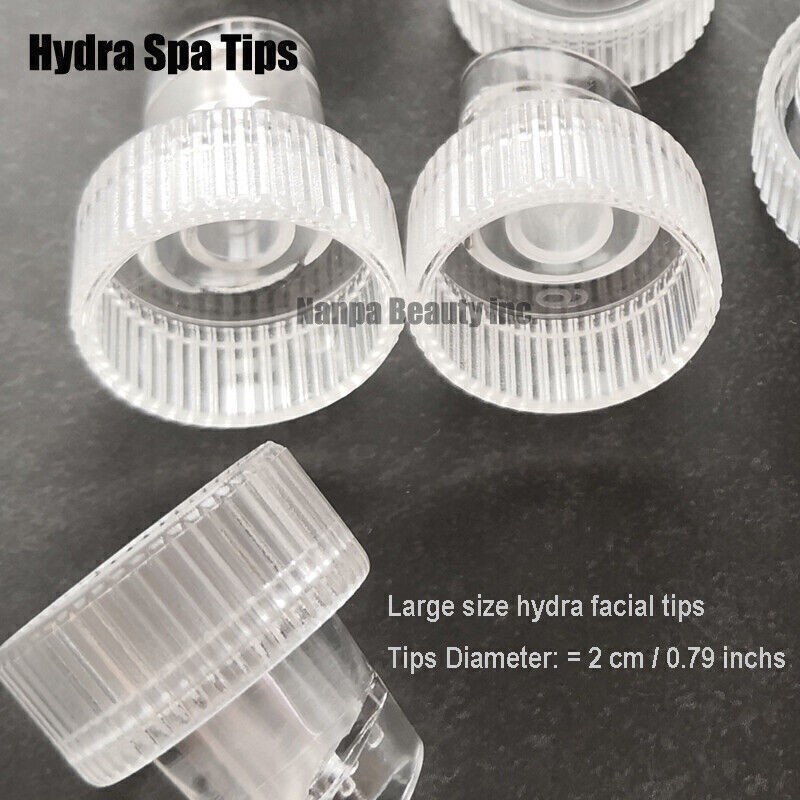 Replacement 8PCS 2cm Hydra Dermabrasion Tips For Hydra Dermabrasion Machine