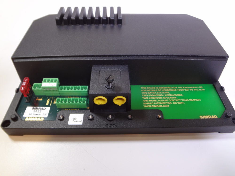 Simrad RS80 Marine VHF Radio Transceiver Processor Unit Only Working and Tested!