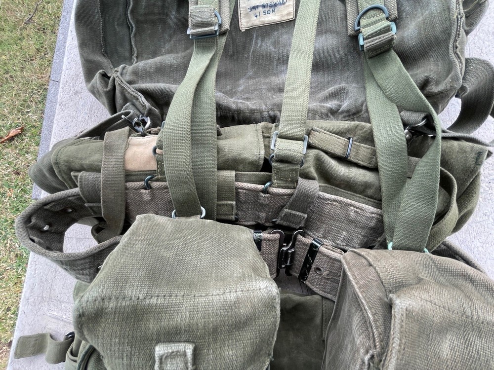 British Military Canvas Rucksack