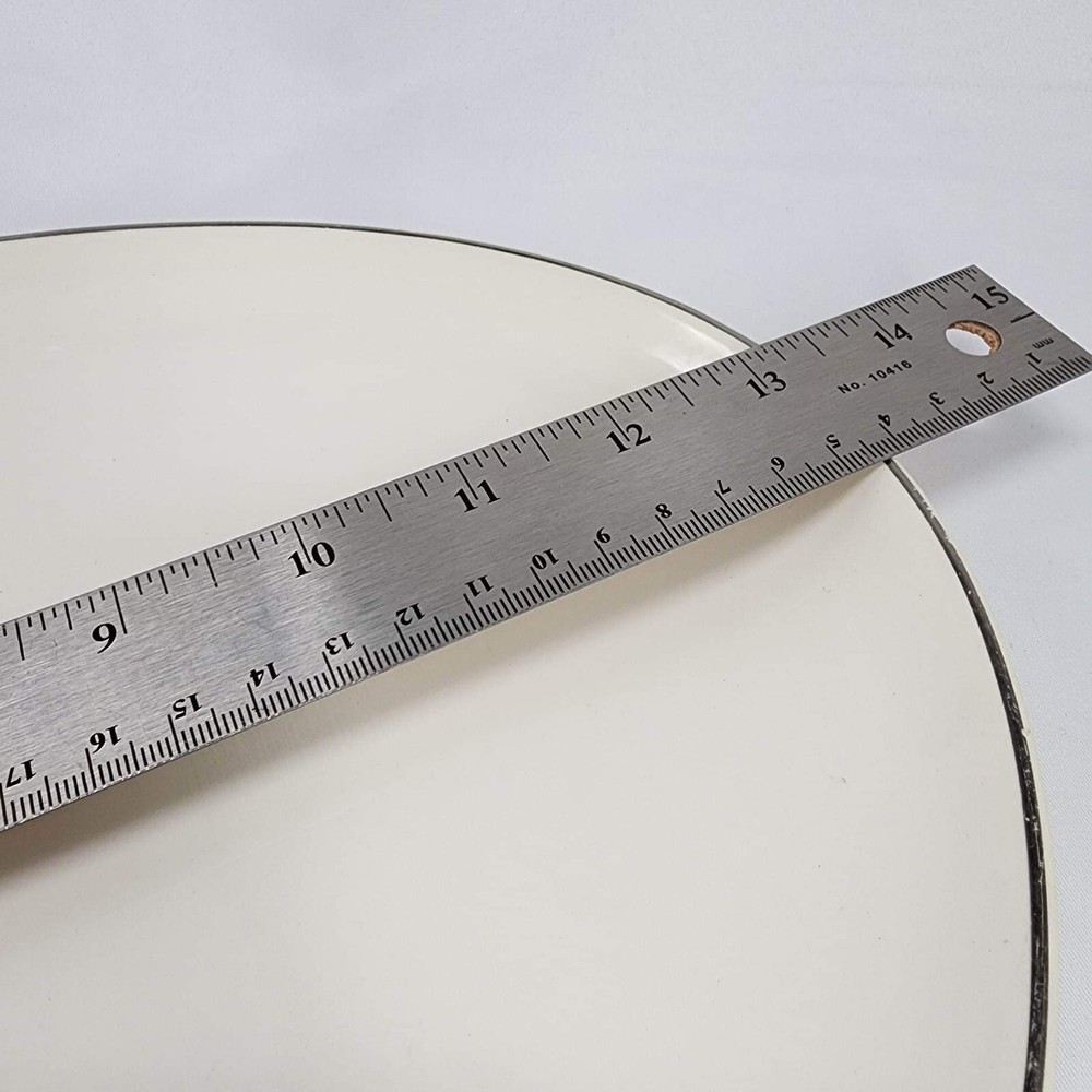 Taylor Smith Taylor Silver Mist 13" Serving Platter
