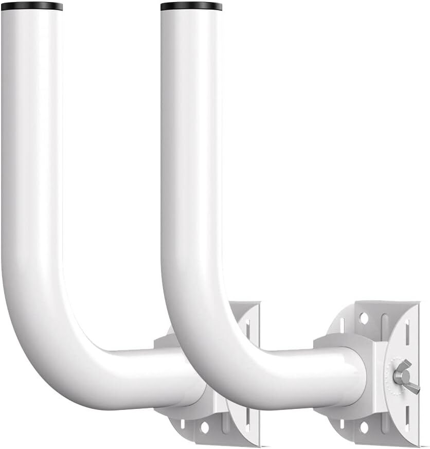2-Pack Pole and Wall-Mounted Bracket for Point to Point WiFi Access Point CPE