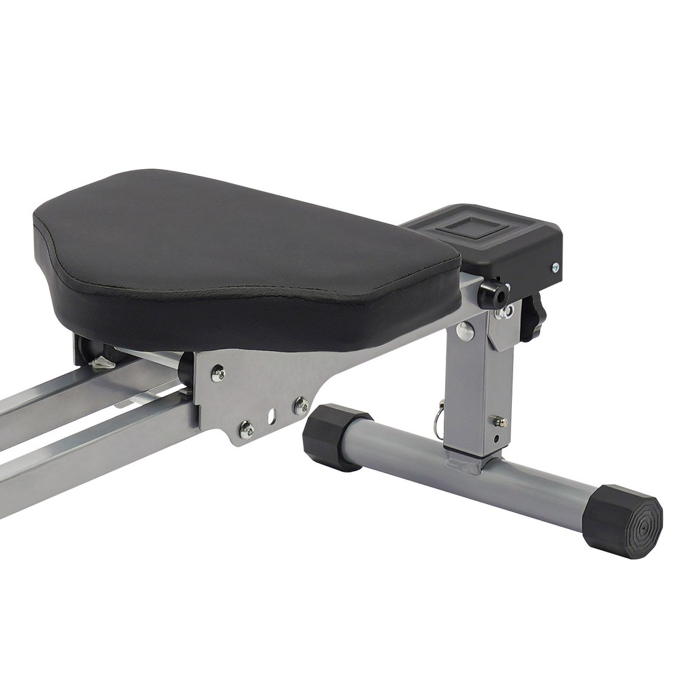 Foldable Rowing Home Rowing Exercise Machine Hydraulic Rowing Machine LED Meter