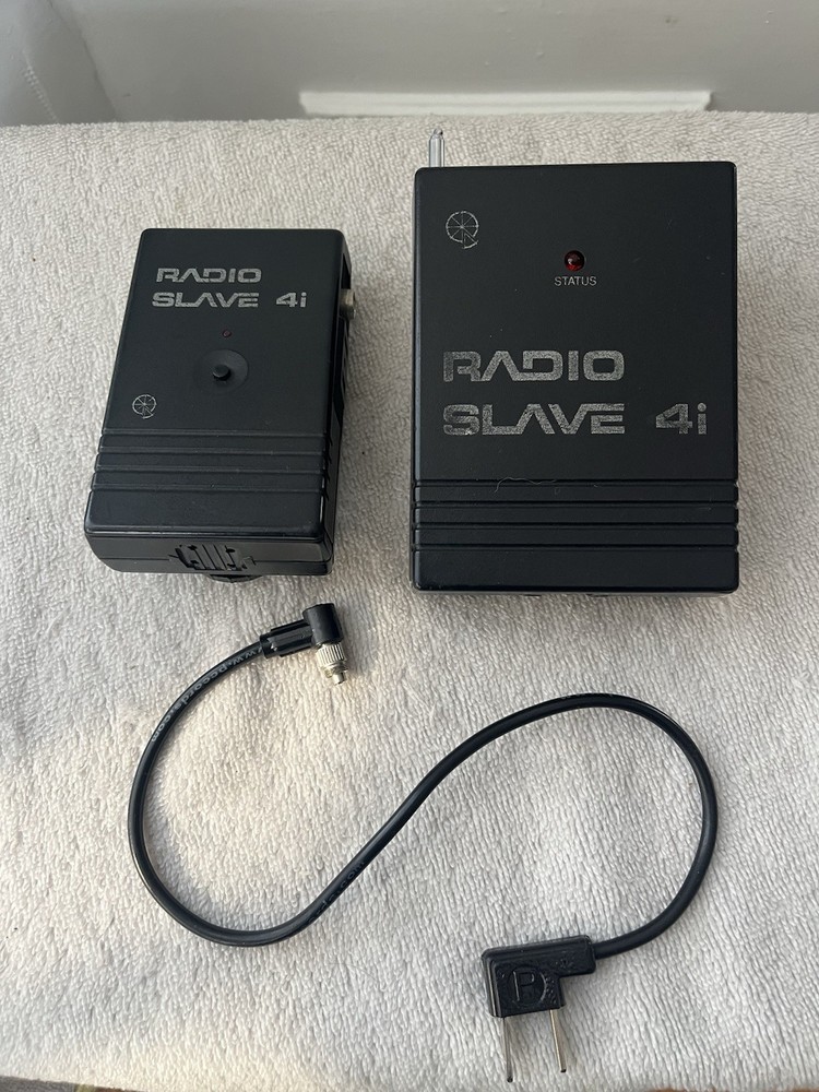 Quantum Radio Slave 4i Set Transmitter & Receiver - Frequency 'C' Tested. Works.