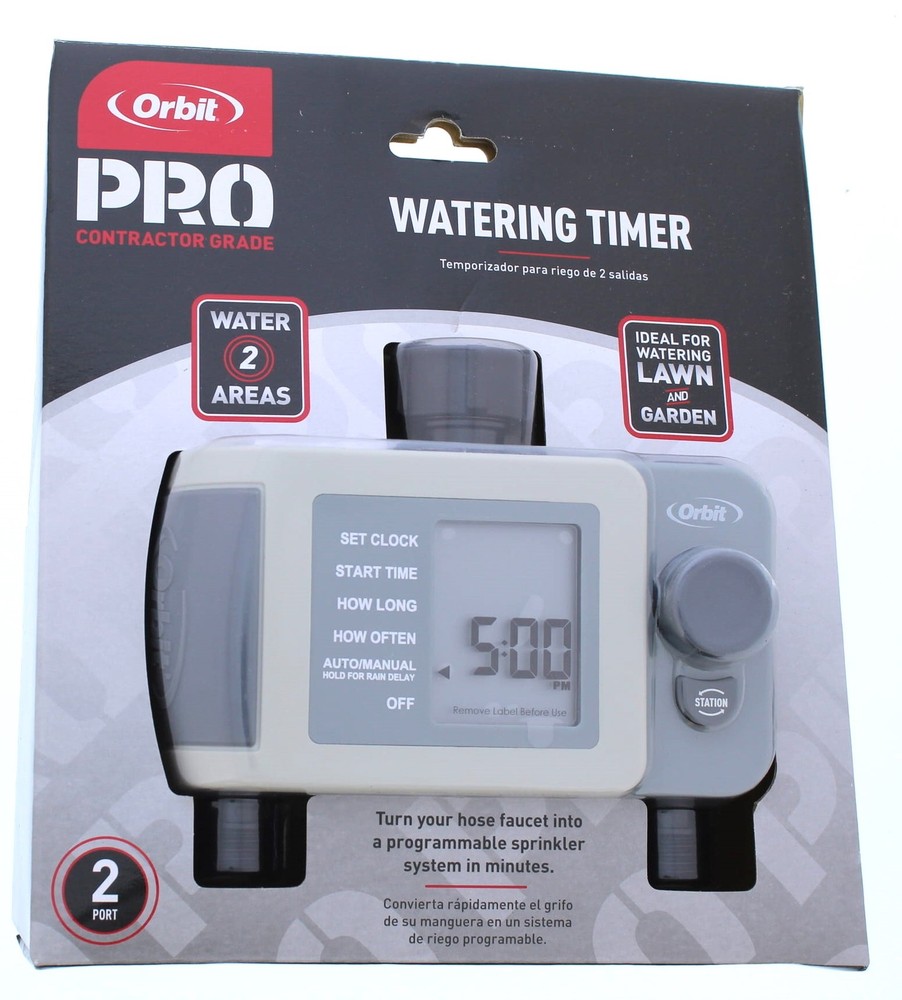 Orbit Pro Contractor Grade Watering Timer 2 Port