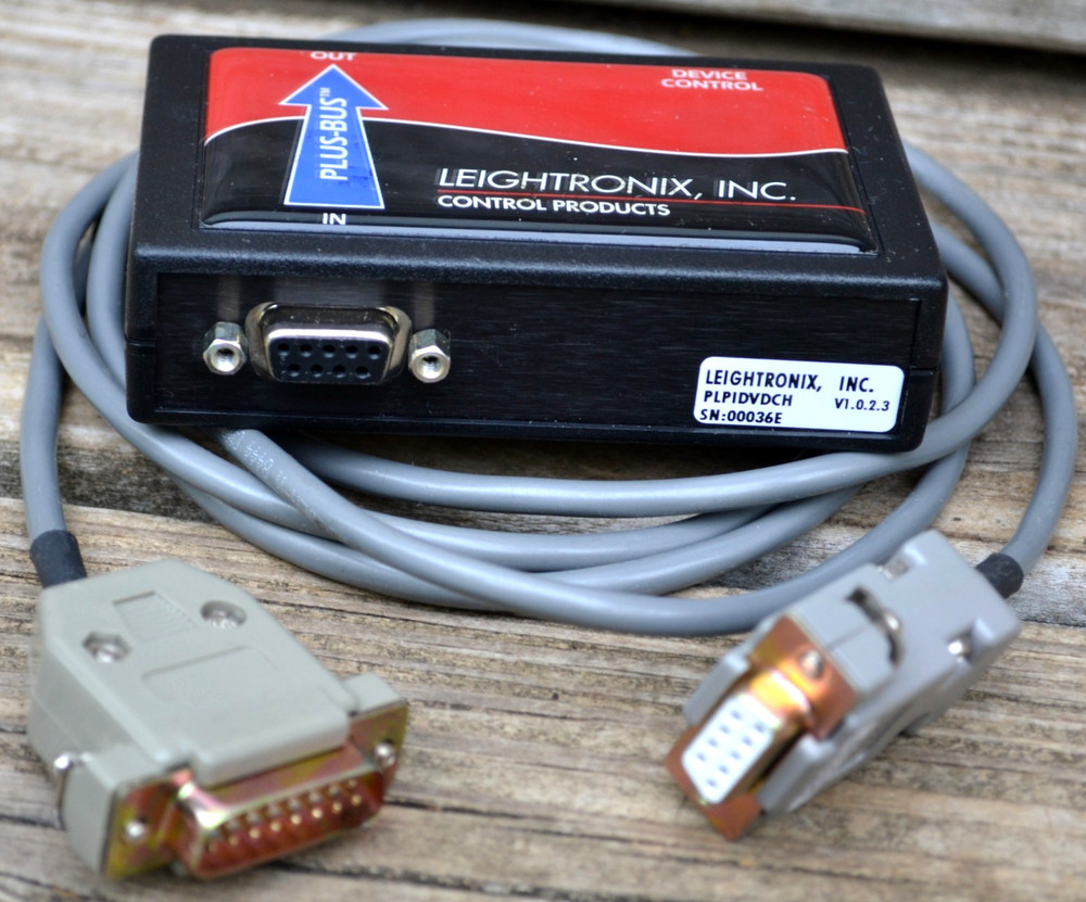 Leightronix PLPIDVDCH PLUS-BUS DVD Control Interface Automation Module W/Cable