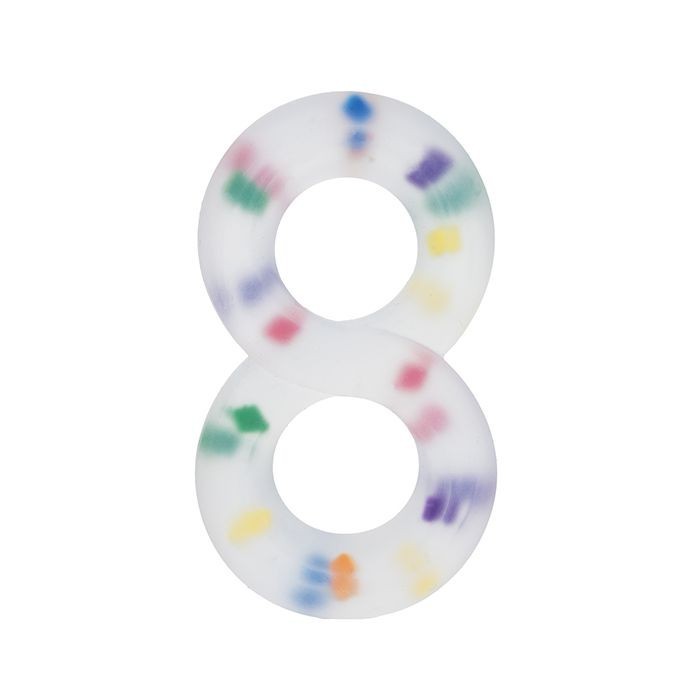 CalExotics Alpha Liquid Silicone Crazy 8 Party Ring