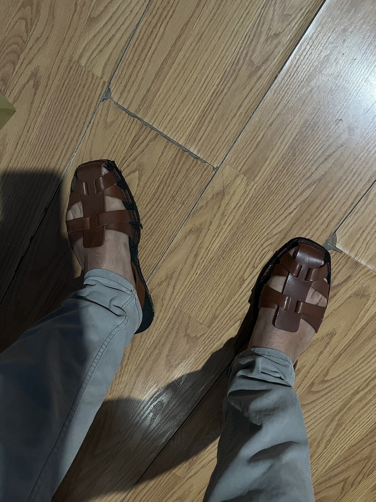 Wolff Men Sandals 10 43 Brown