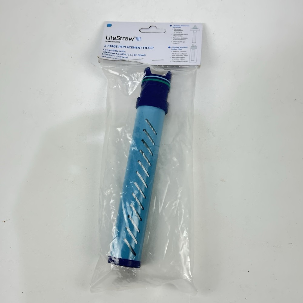 LifeStraw Go Series Replacement Filter 2 Stage Microfilter Bottle Insert NEW