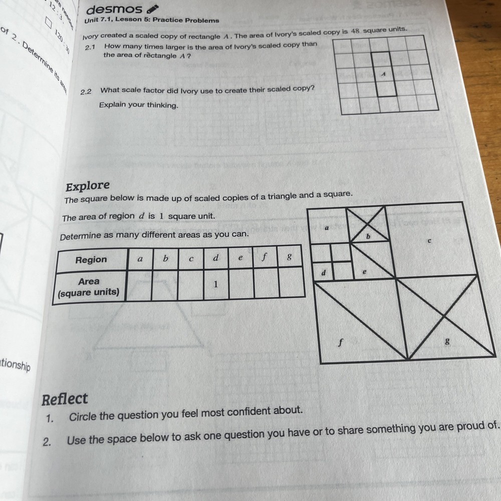 7th-Desmos Math ( Units 1-4 ) Student Workbook Illustrative Mathematics