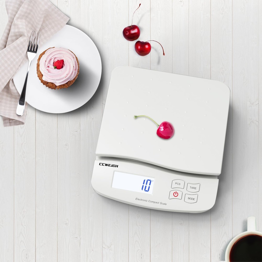 Digital Postal Scale 30kg 6 Units Conversion Large LCD Display for Packages