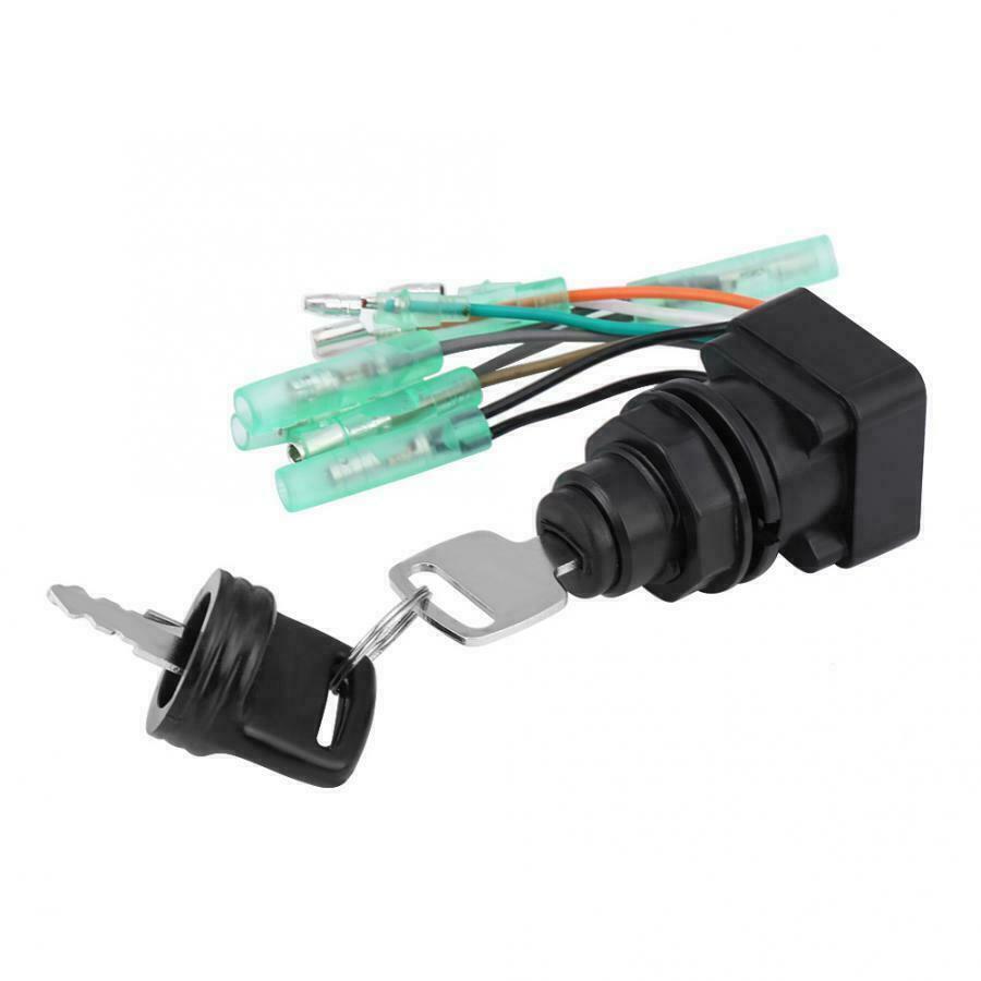 Ignition Key Switch 37110-92E01 Assembly Replacement Fit for Suzuki Outboard