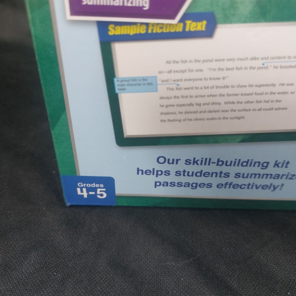Lakeshore Finding Evidence Comprehension Kit Grades summarizing Grades 4-5