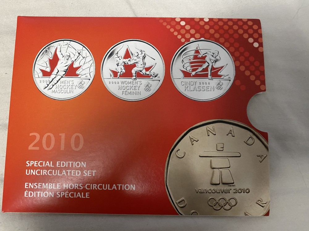 2010 Canada Olympic Special Edition UnCirculated Coin Set
