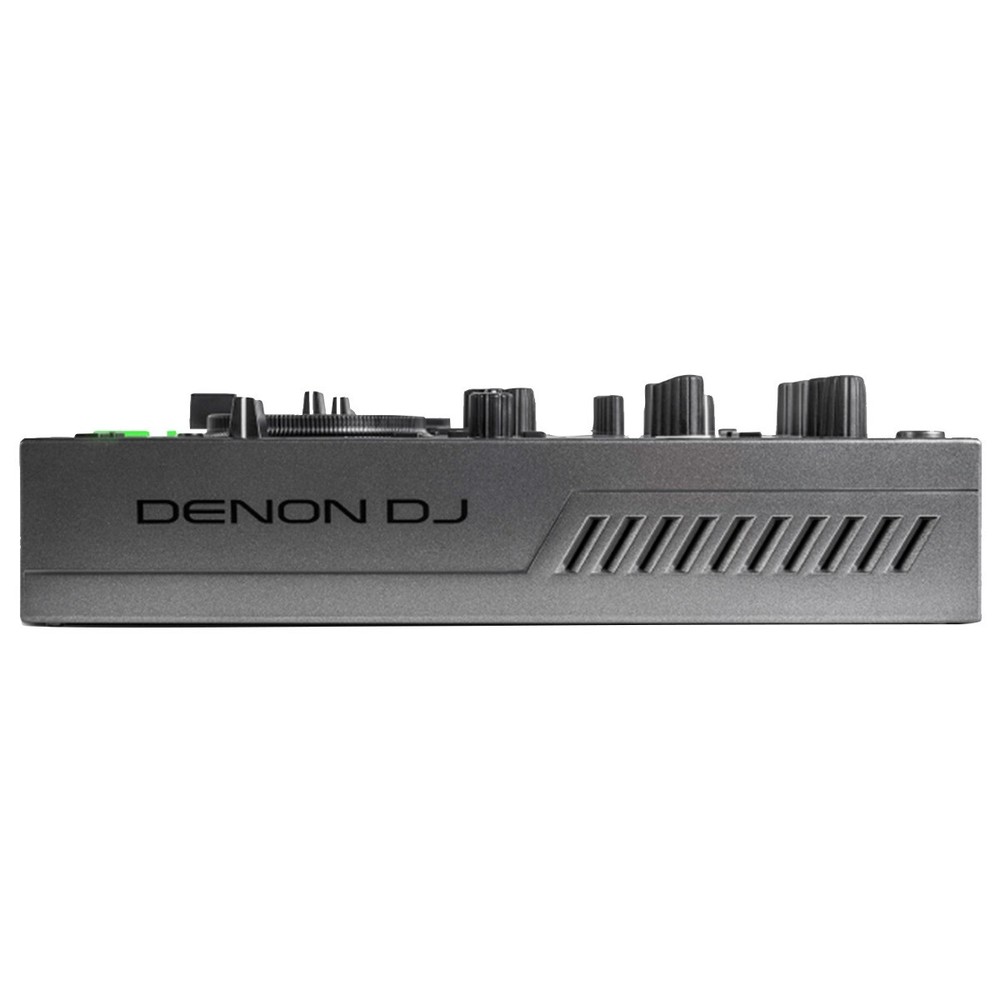 Denon PRIME GO+ Portable Battery Powered Standalone DJ Controller w Silver Case