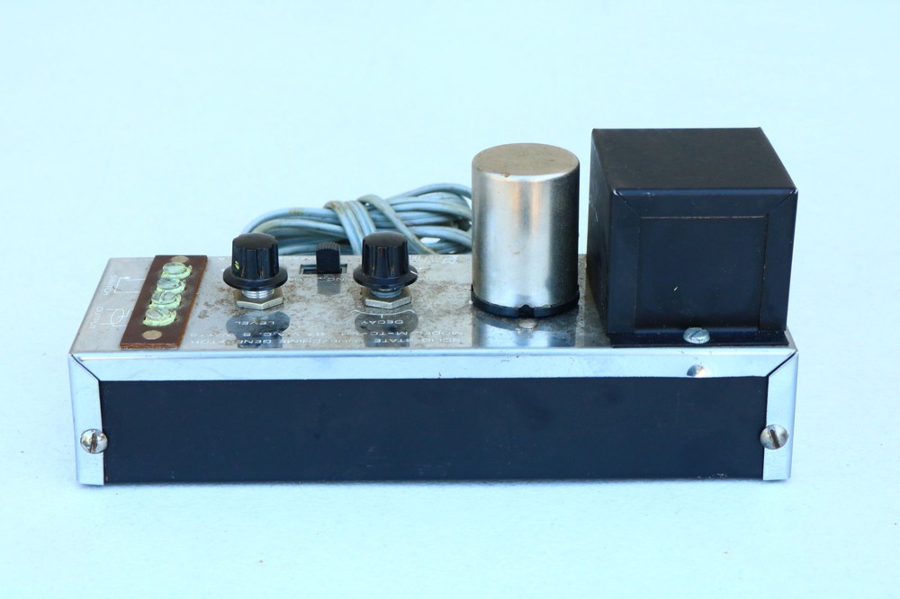 McGohan Chime Amplifier Amp ASIS untested Project Tone Generator Decay Level YT