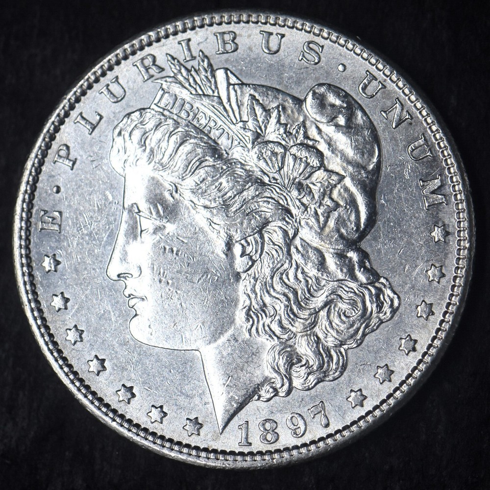 1897-S "High Grade" Morgan Silver Dollar $1- COINGIANTS -