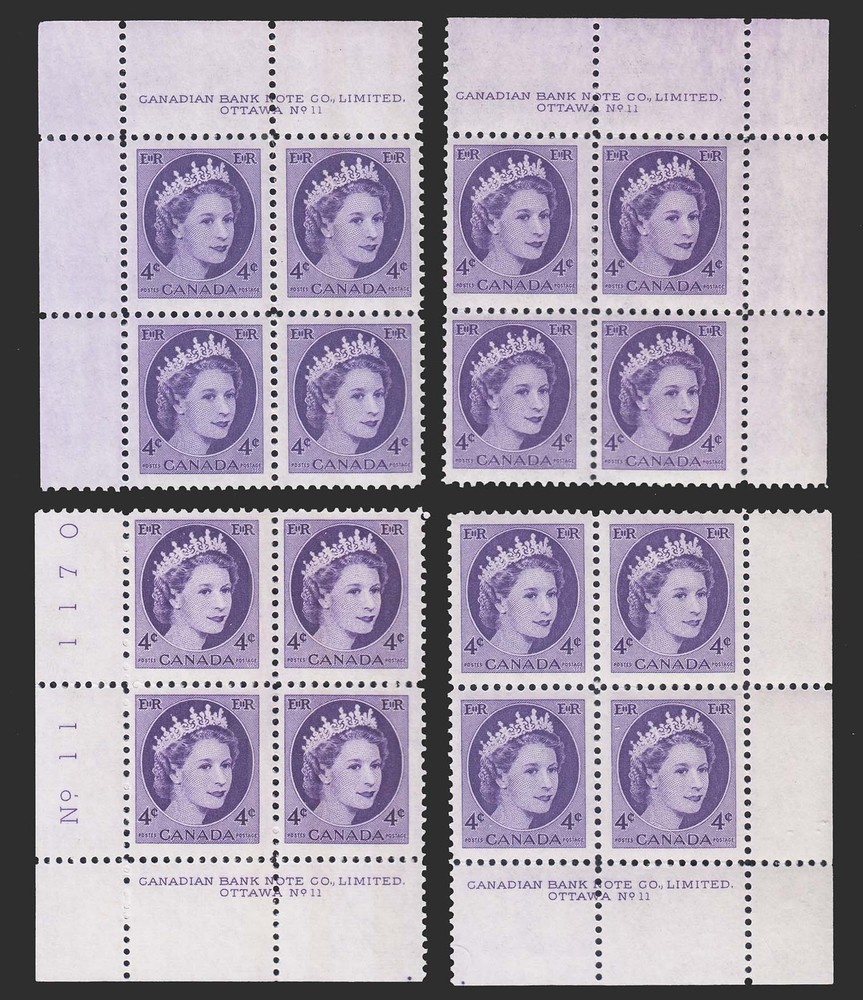 Canada Scott 340 Mint never hinged.