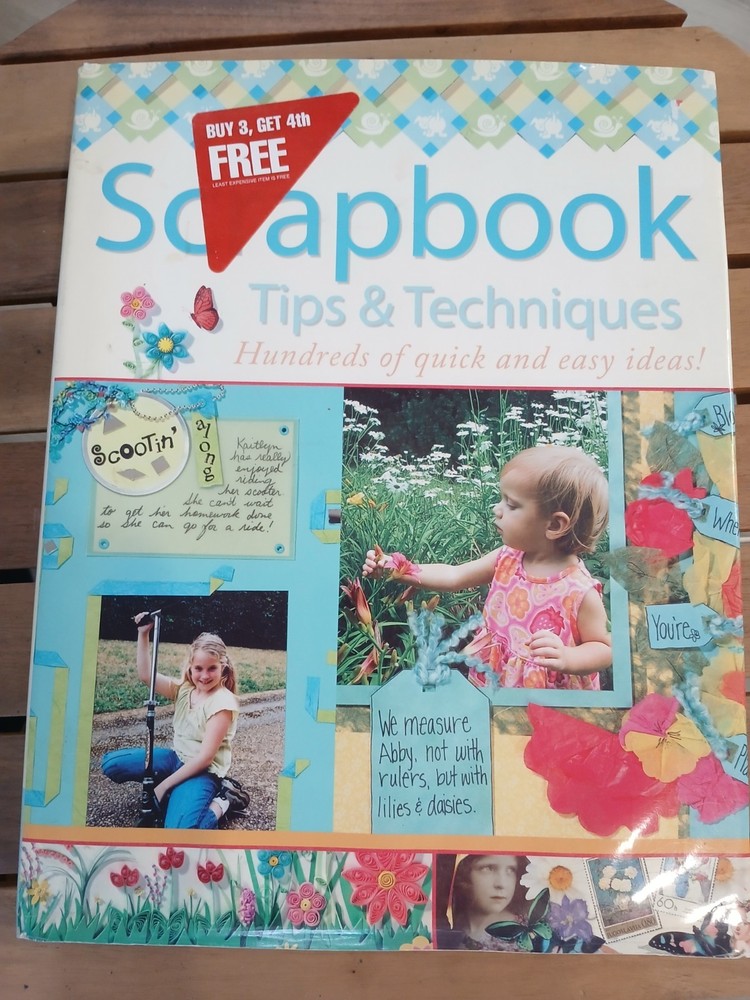 Scrapbook Tips & Techniques Hardcover Book 2002 2003 Memory Makers