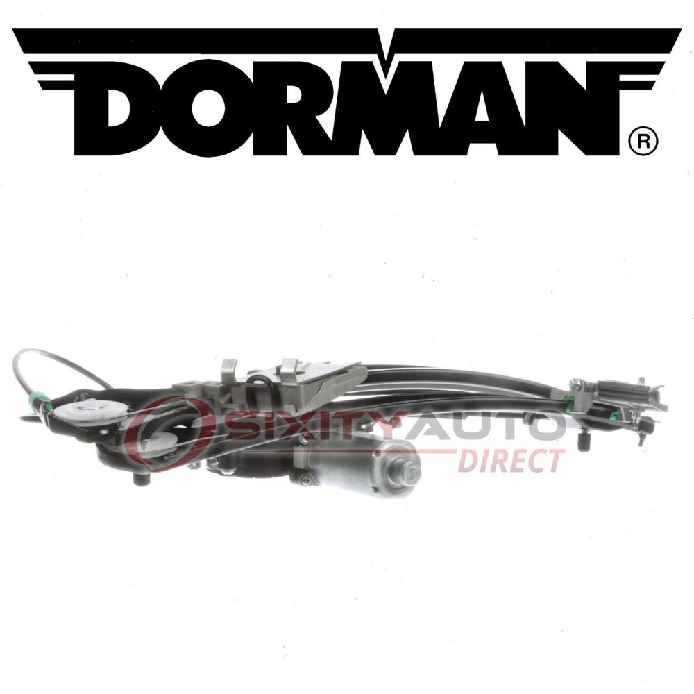Dorman Front Left Power Window Motor & Regulator Assembly for 2001-2006 BMW km
